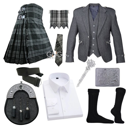 Scottish men grey - men's,