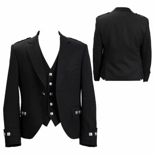 Scottish argyle kilt - scottish, jacket