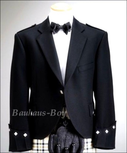 Argyll kilt jacket black - kilt,