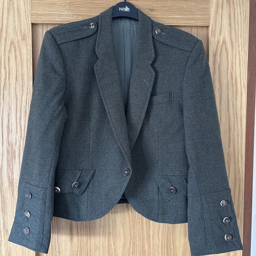 Gents tweed kilt jacket - gents,