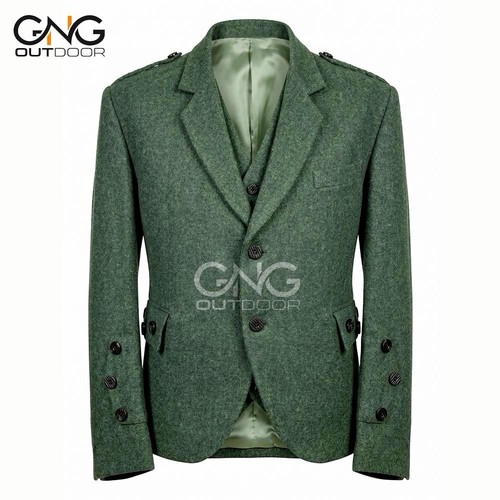 Lovat green crial argyle kilt - crial,