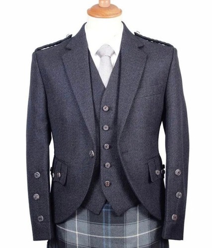 Men scottish charcoal grey - scottish,