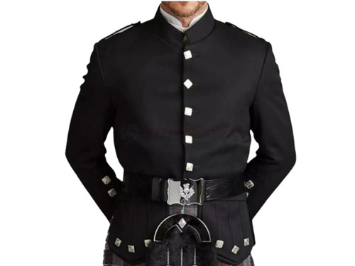 Men scottish black wool - scottish,