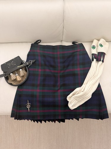Scottish wool kilt - scottish,
