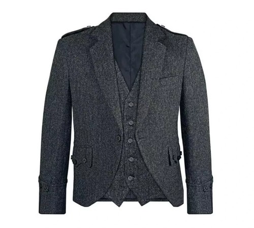 Scottish men charcoal grey - men's,